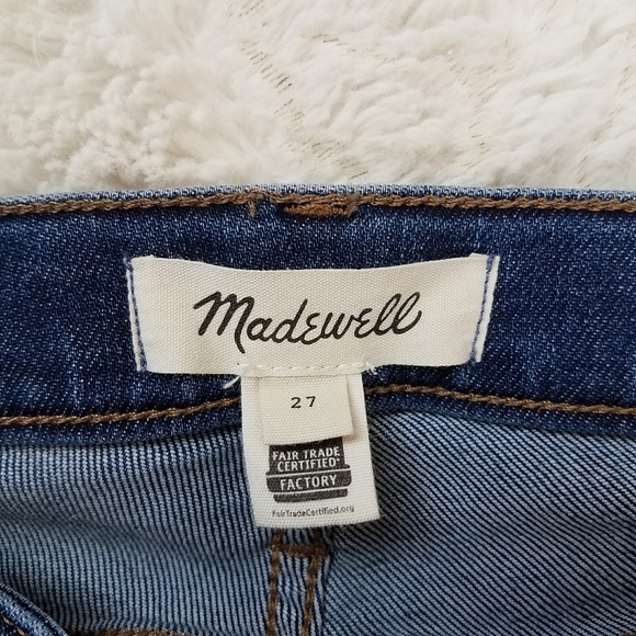 Madewell Maternity Side-Panel Skinny Jeans in Wendover - Picture 11 of 13